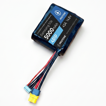 Аккумулятор (4S 1P) - Samsung 50S - 14.8V 5000 mAh (45 A) (Стандарт) Спарка для Dji 1770066_1 фото